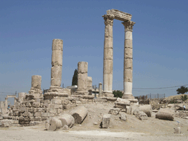 Amman Cittadella Tempio Di Ercole